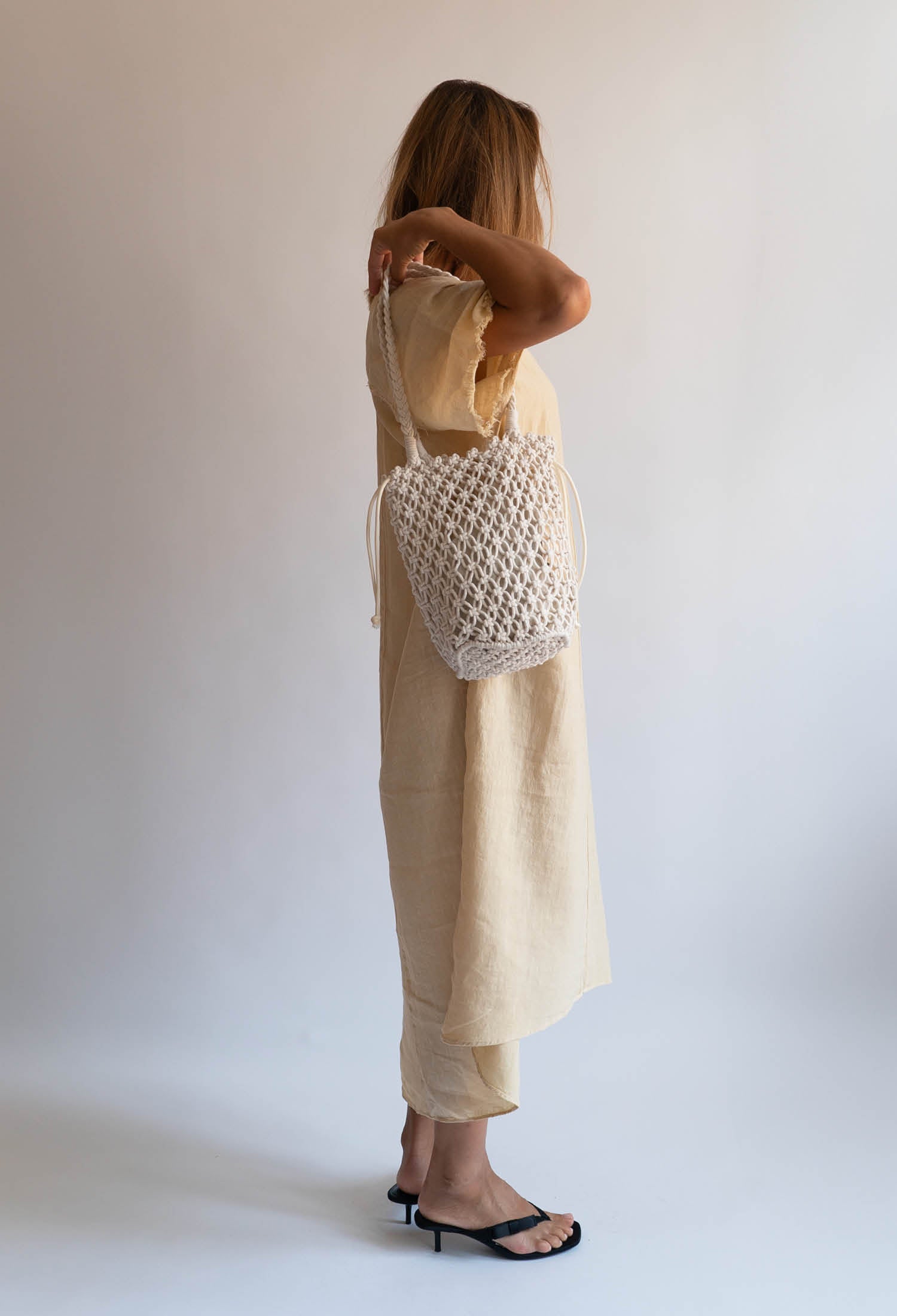 HVISK LOLLY TOTE Shoulder Bag 464 White Sand