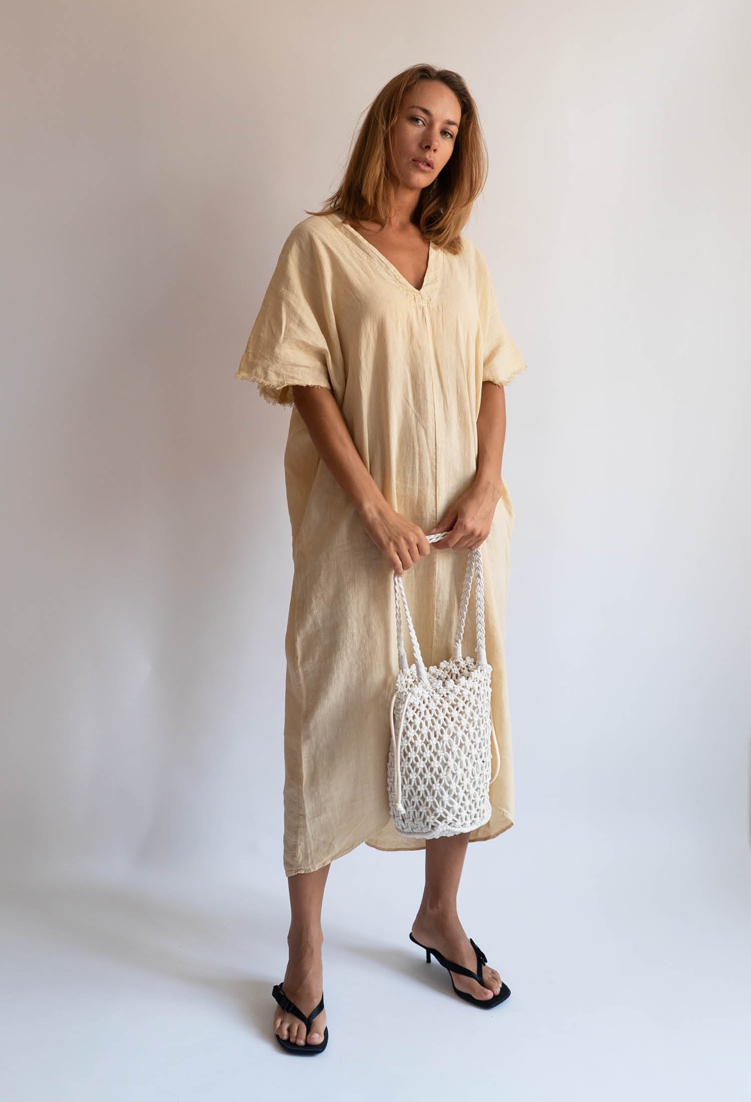 HVISK LOLLY TOTE Shoulder Bag 464 White Sand