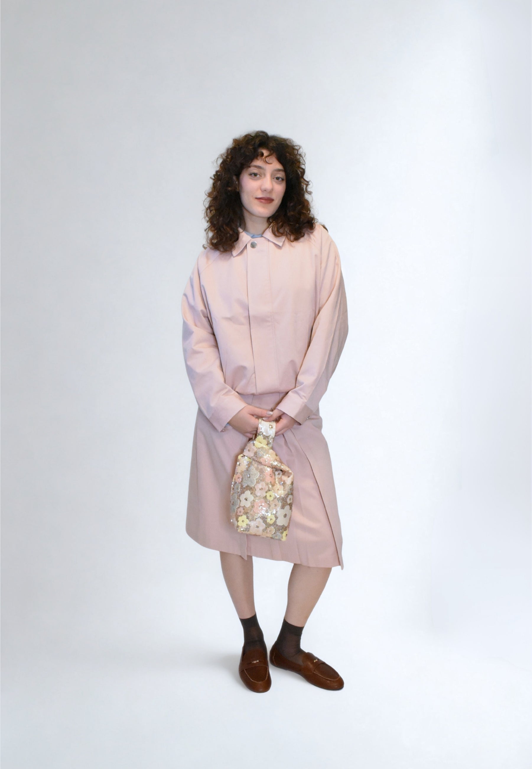 HVISK LUMA SEQUINS Crossbody 497 Pastel Bloom