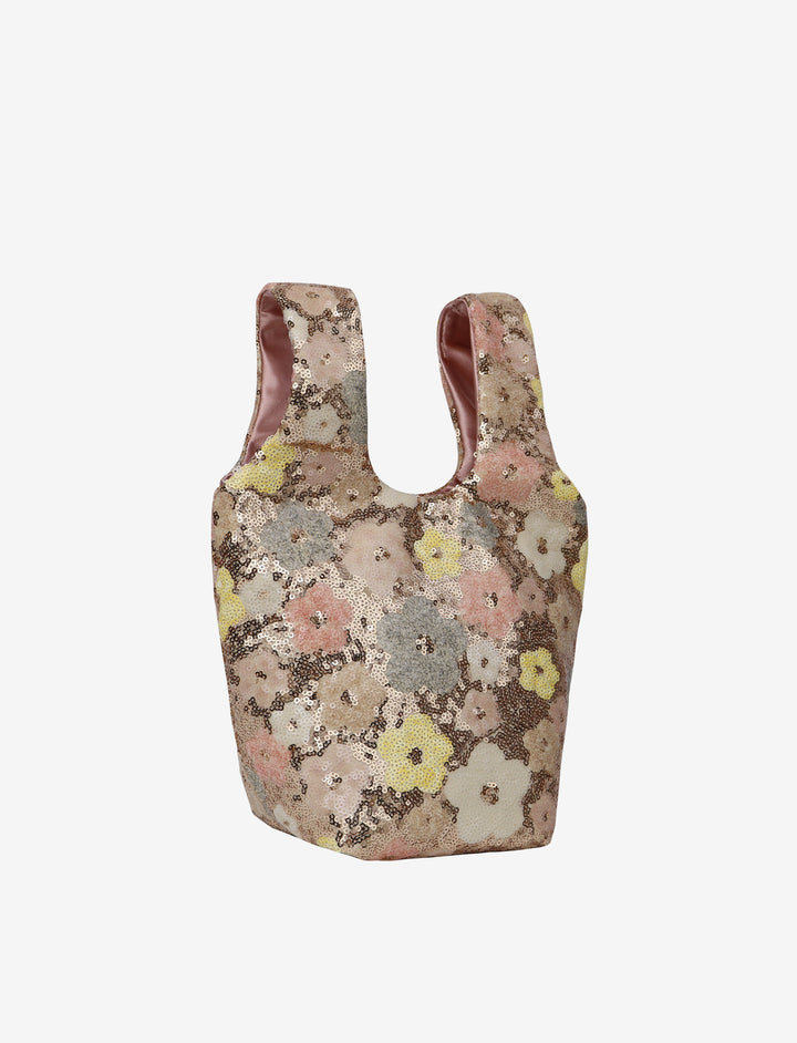 HVISK LUMA SEQUINS Crossbody 497 Pastel Bloom