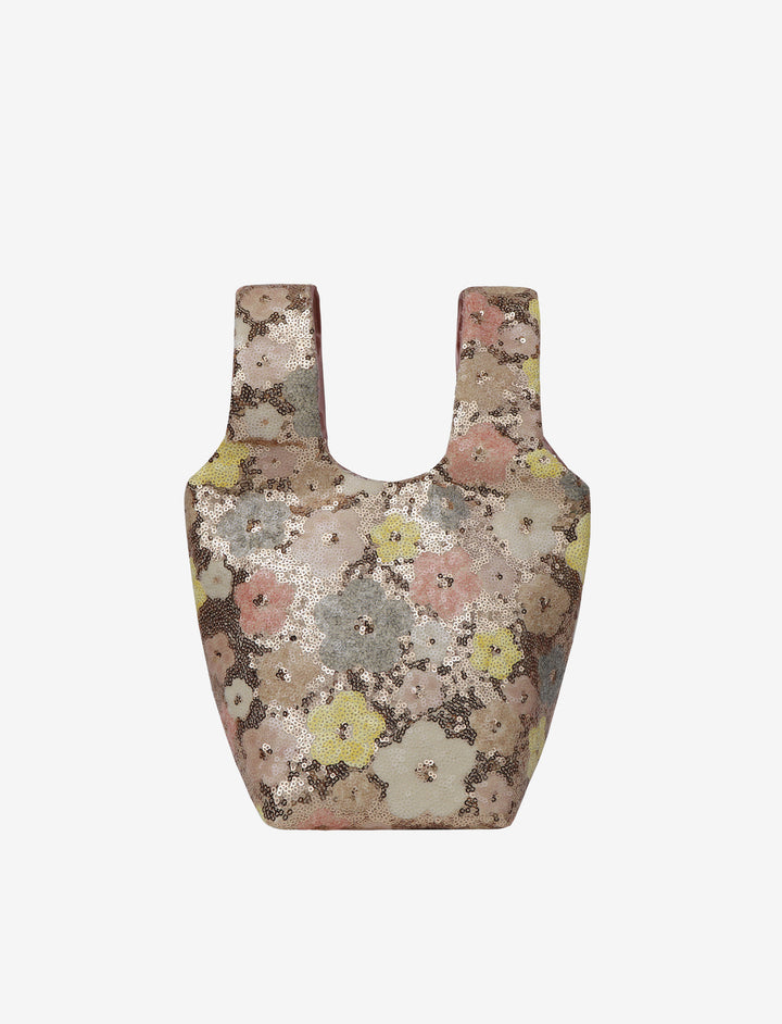 HVISK LUMA SEQUINS Crossbody 497 Pastel Bloom