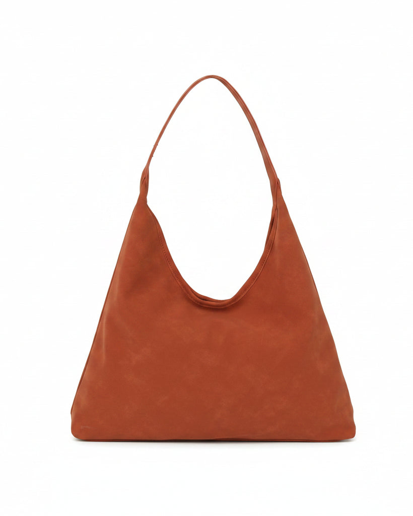 HVISK Lola Brush Tote Bag 510 Terracotta