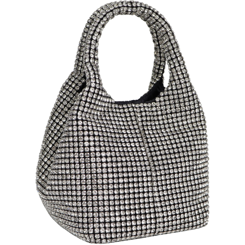 HVISK MERRY RHINESTONES Crossbody 439 Shiny Silver
