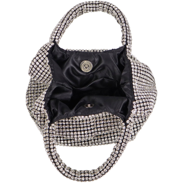 HVISK MERRY RHINESTONES Crossbody 439 Shiny Silver