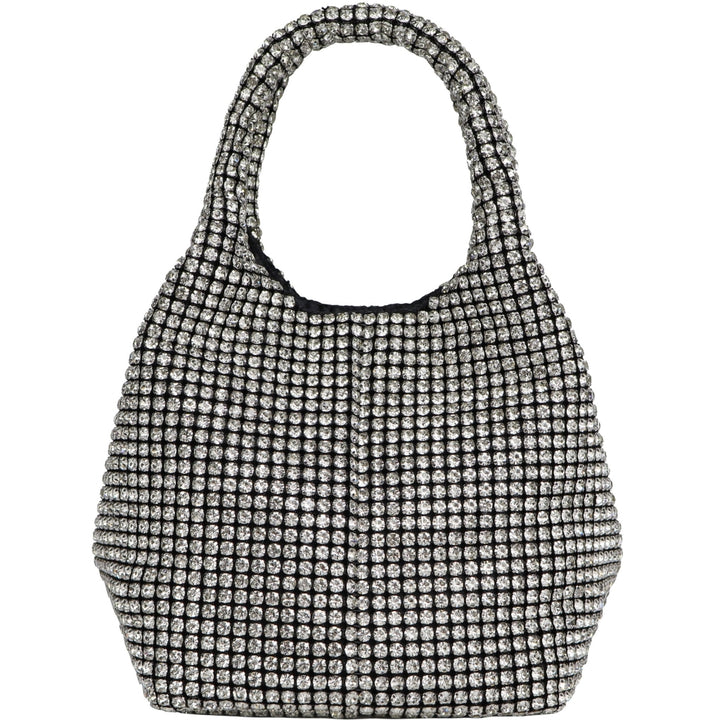 HVISK MERRY RHINESTONES Crossbody 439 Shiny Silver