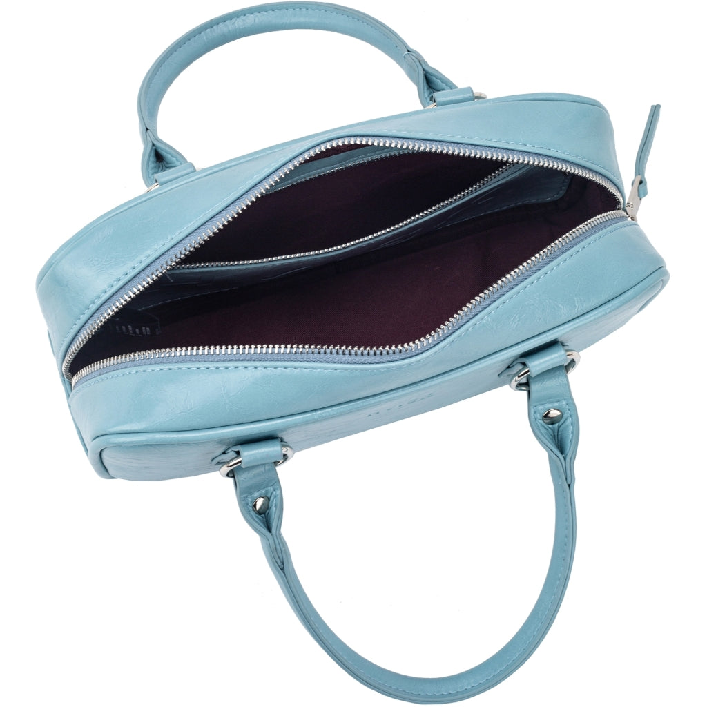 HVISK MINA RAW STRUCTURE Handle Bag 509 Dusk Blue