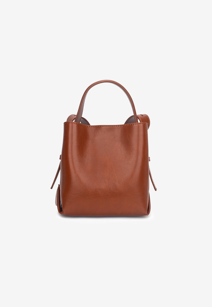 HVISK MOLLY GLOSSY STRUCTURE Crossbody 499 Brown Amber