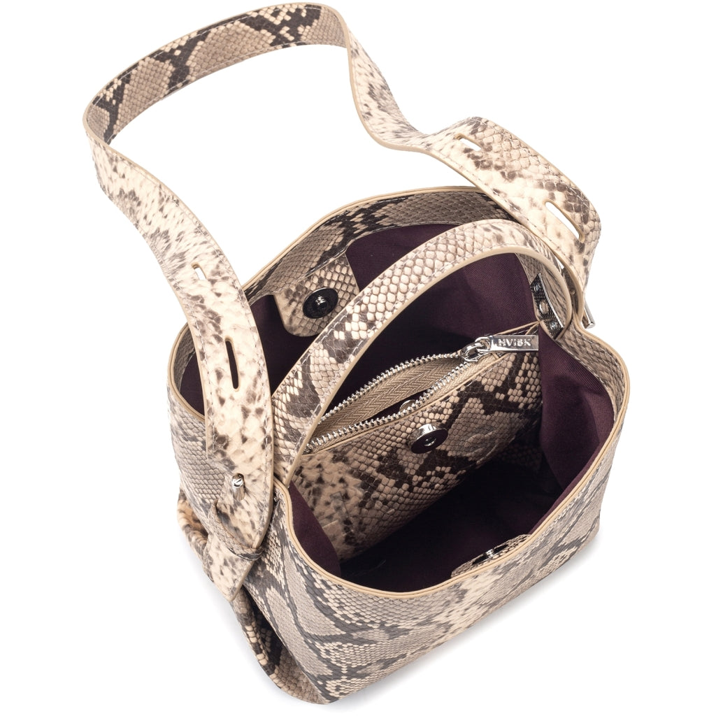 HVISK MOLLY SCALY STRUCTURE Crossbody 506 Ivory