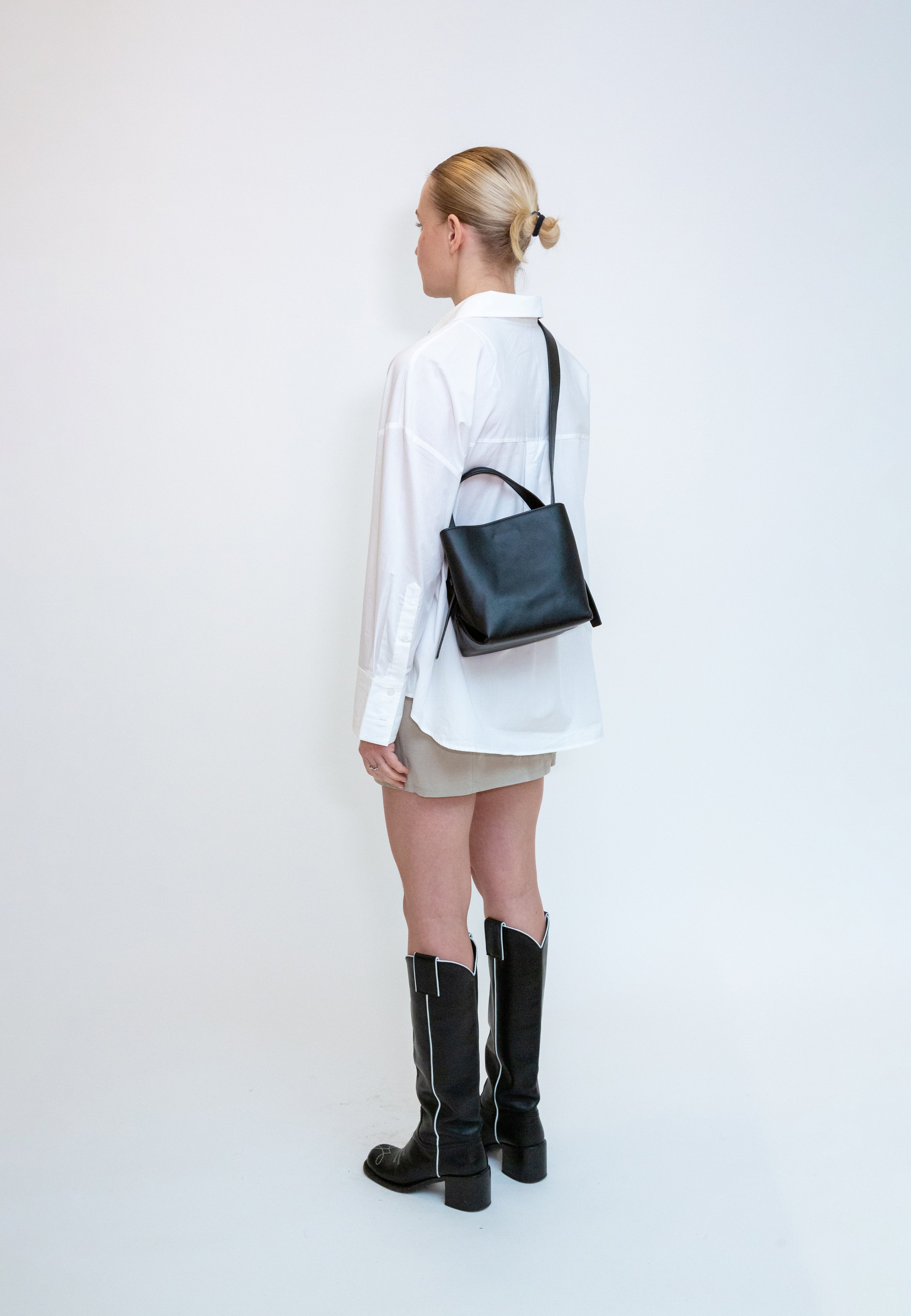 HVISK MOLLY SOFT STRUCTURE Crossbody 009 Black