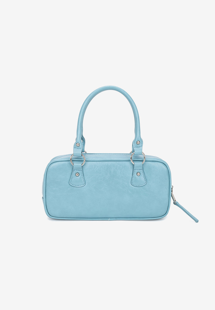 HVISK Mina Raw Handle Bag 509 Dusk Blue