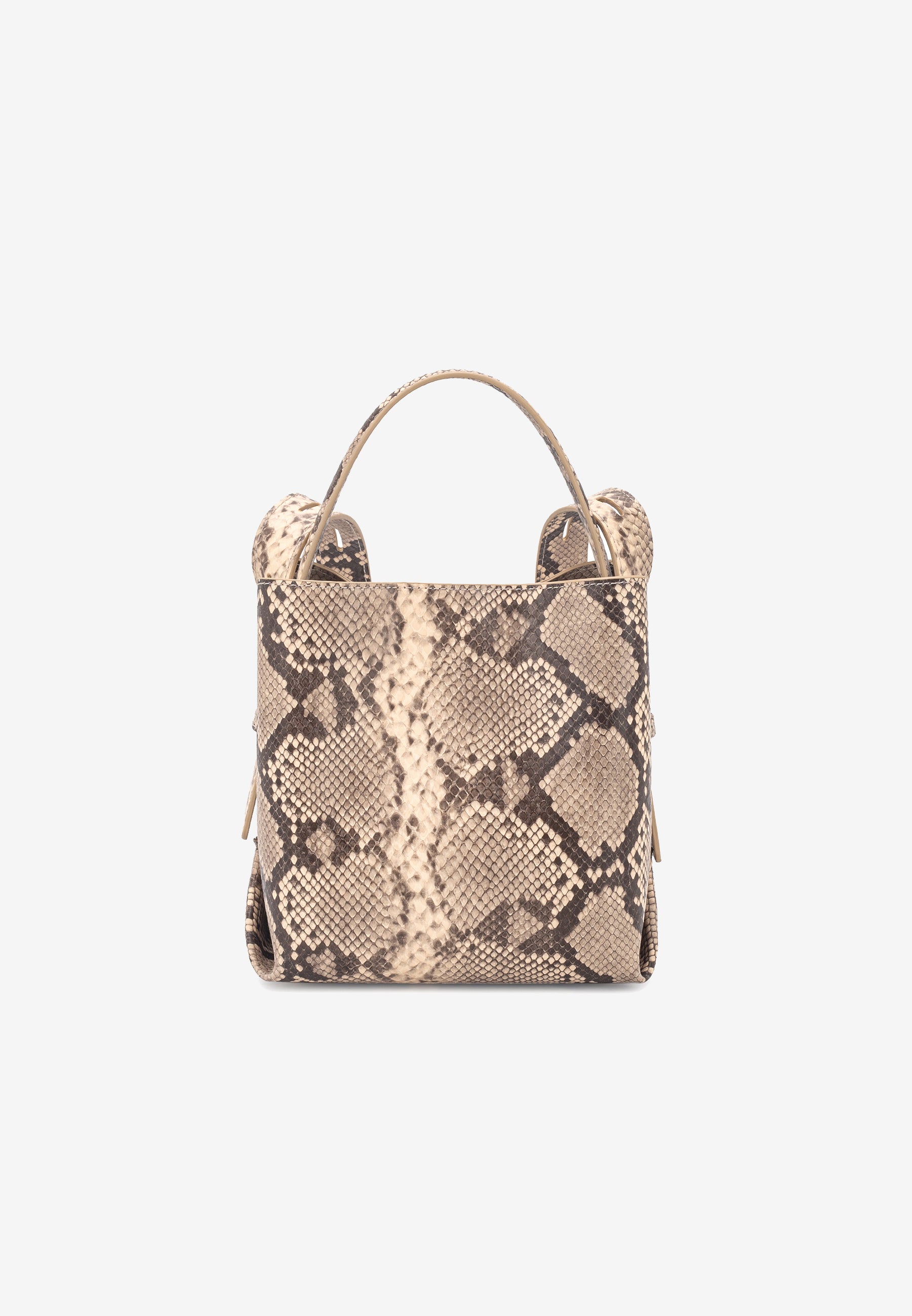HVISK Molly Scaly Bucket Bag 506 Ivory