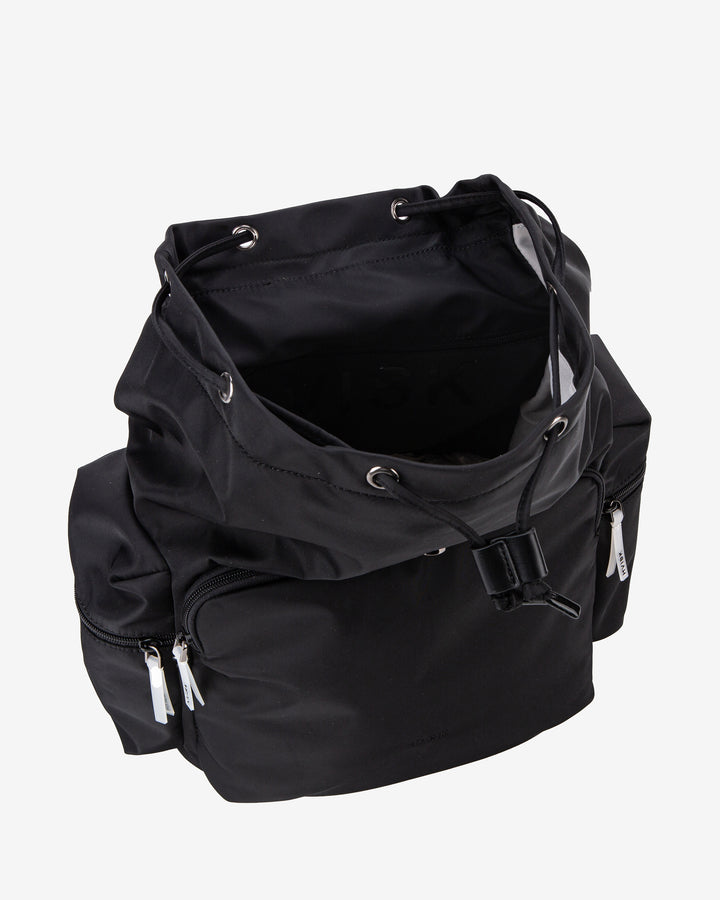 HVISK NOMAD MATTE TWILL Backpack 009 Black