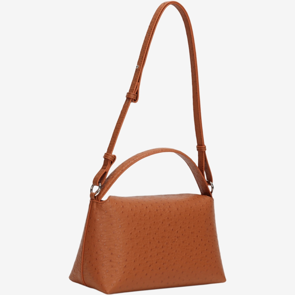HVISK NOTE QUILL Handbag 503 Cognac