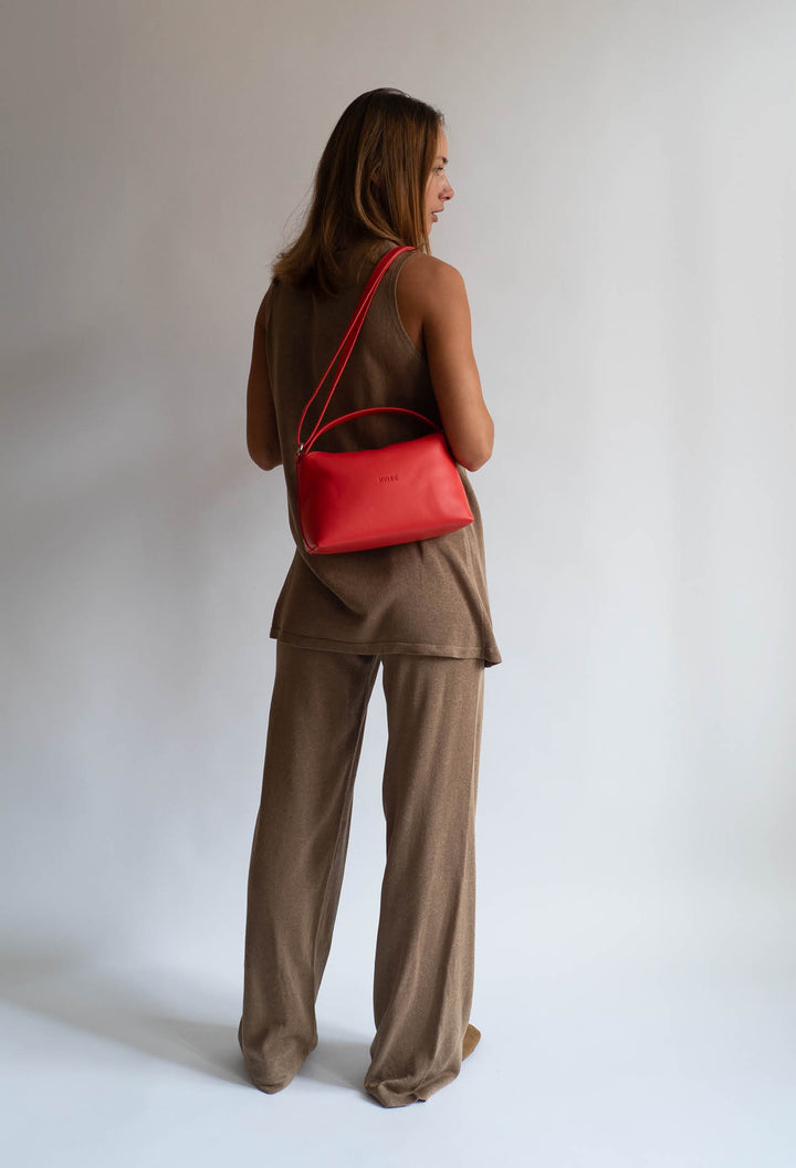 HVISK NOTE SOFT STRUCTURE Crossbody 465 Red Coral