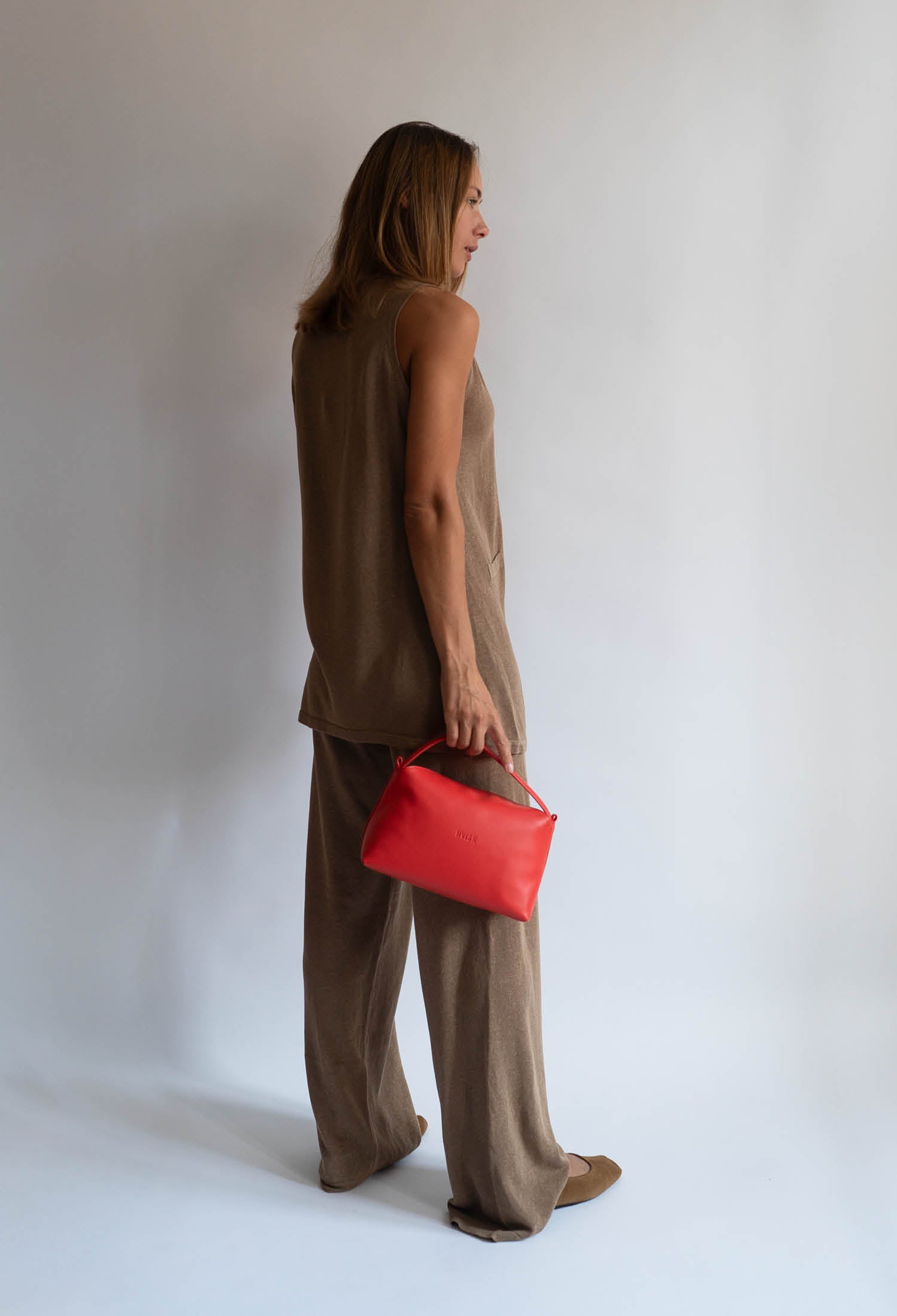 HVISK NOTE SOFT STRUCTURE Crossbody 465 Red Coral