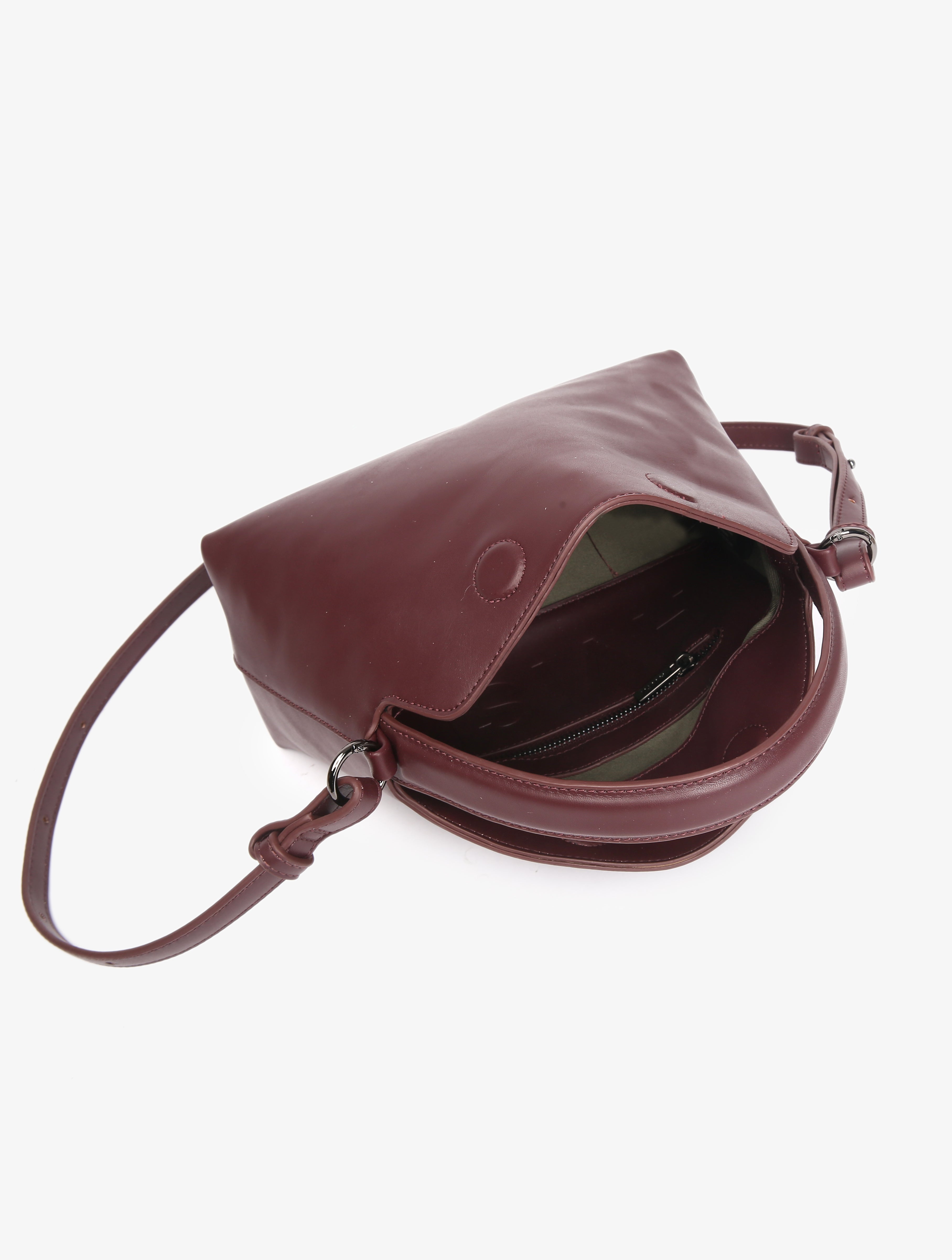 HVISK NOTE SOFT STRUCTURE Crossbody 475 Midnight Plum