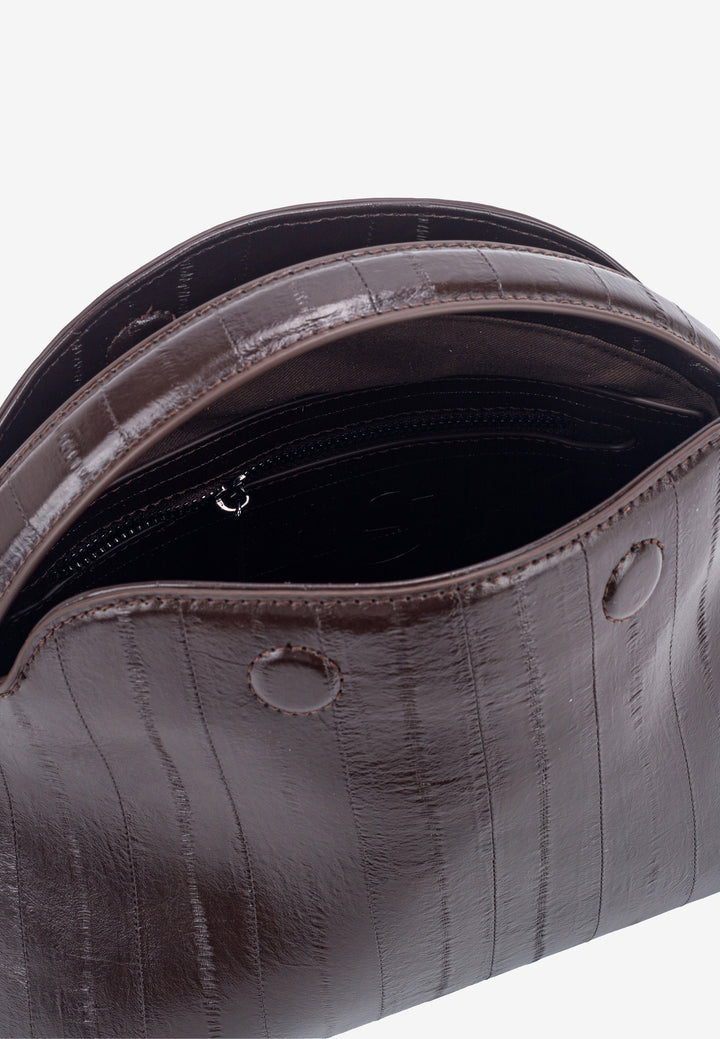 HVISK NOTE STROKE STRUCTURE Crossbody 485 Espresso