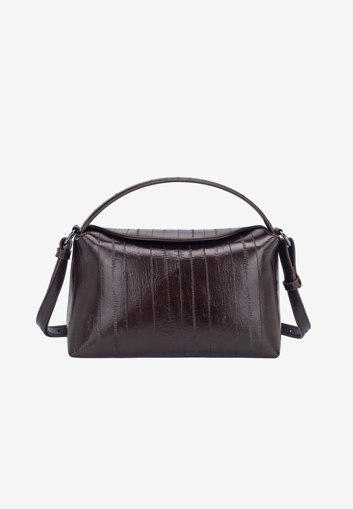 HVISK NOTE STROKE STRUCTURE Crossbody 485 Espresso