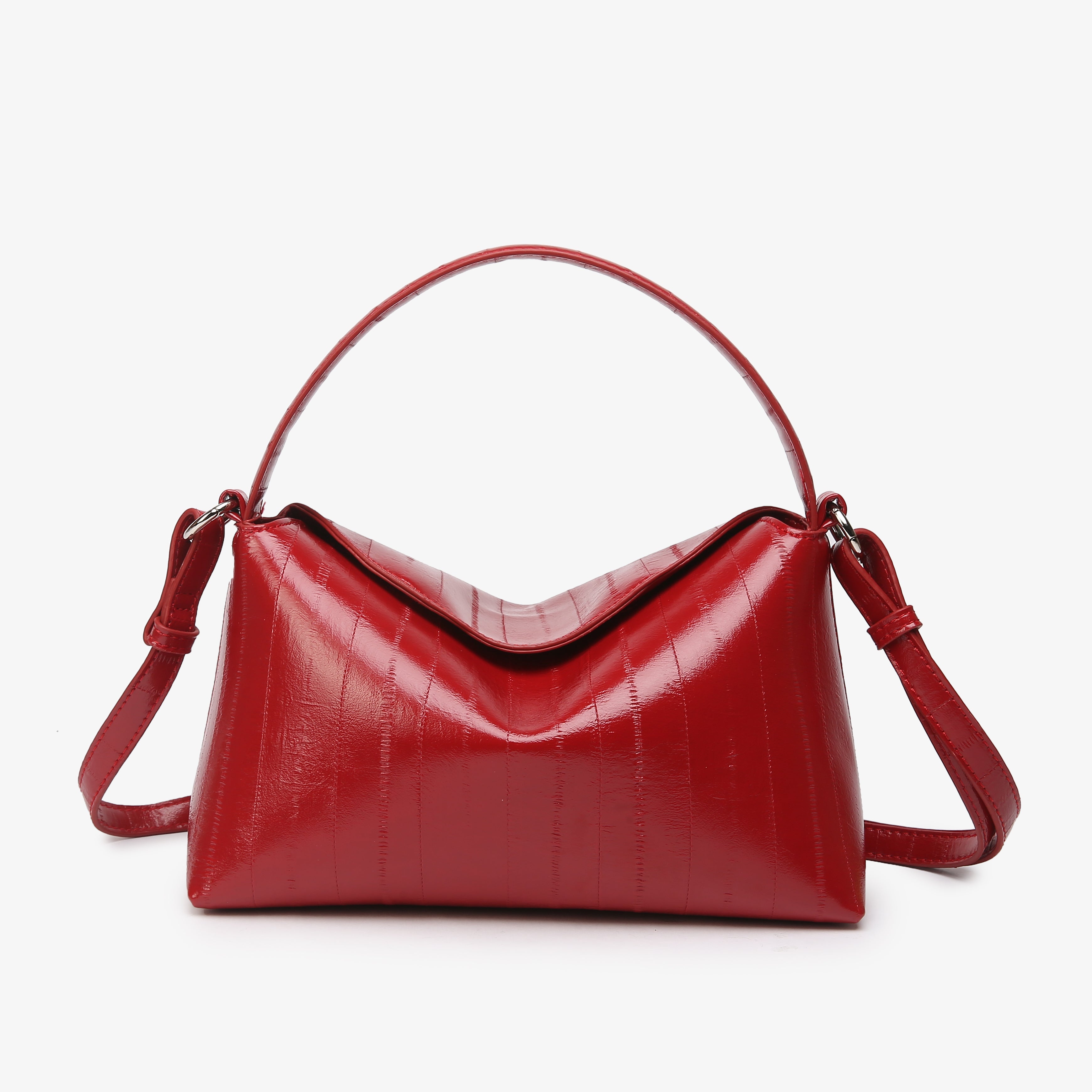 HVISK NOTE STROKE STRUCTURE Crossbody 494 Scarlet Red