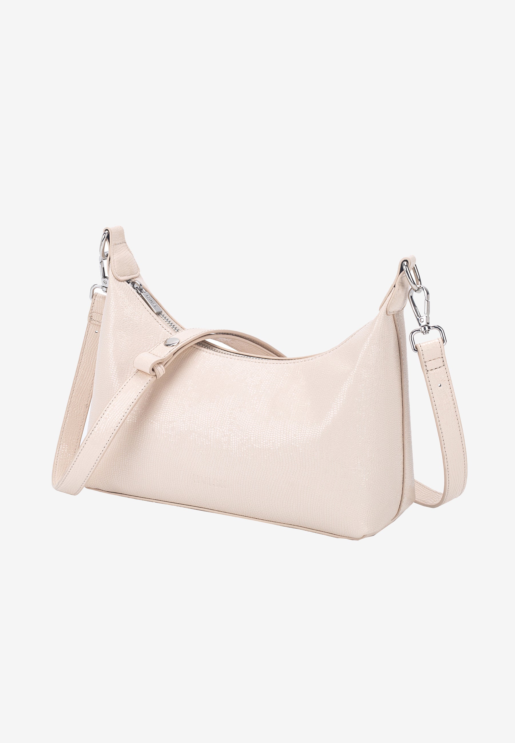 HVISK POLLY SHELL STRUCTURE Shoulder Bag 486 Oat White