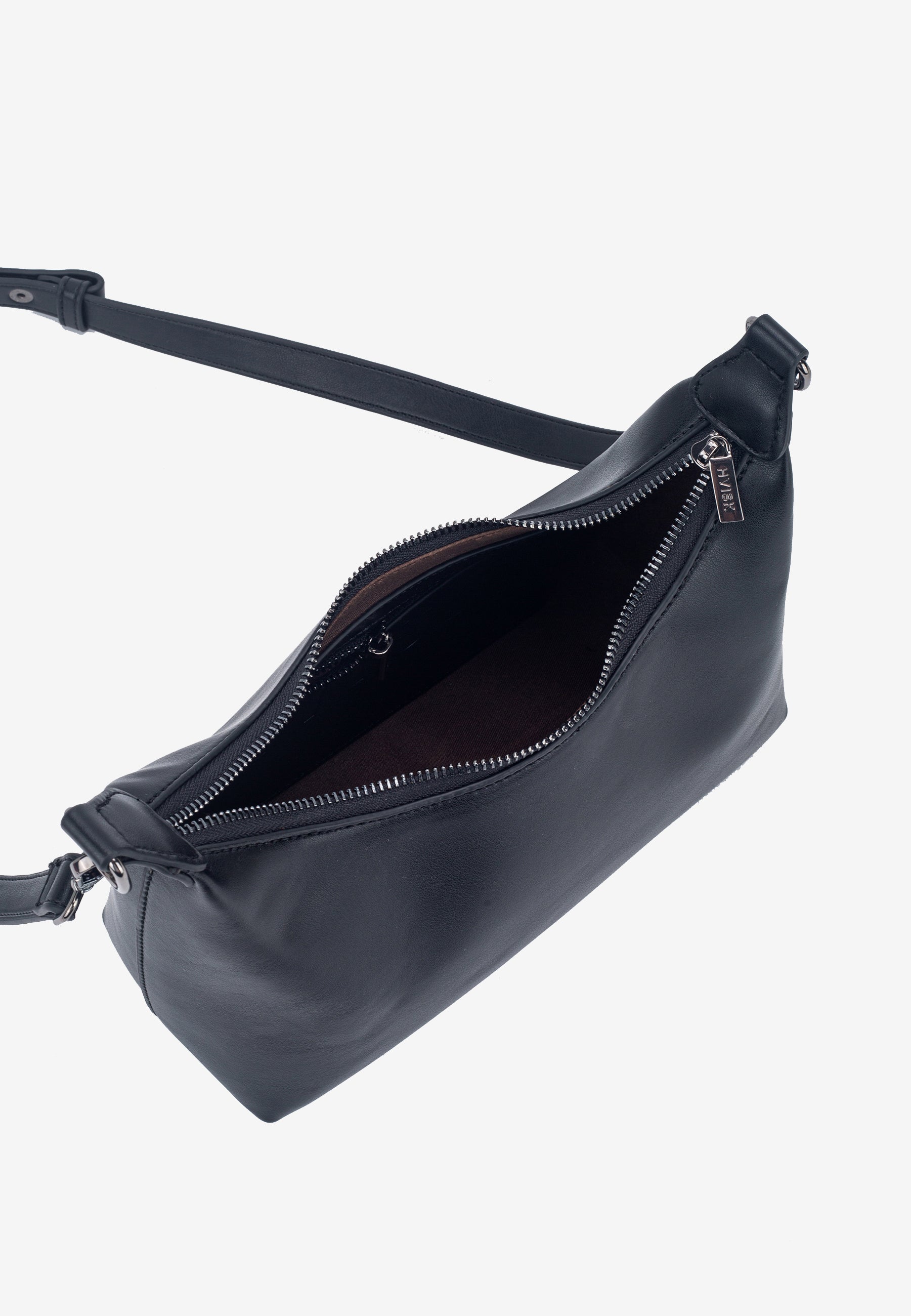 HVISK POLLY SOFT STRUCTURE Shoulder Bag 009 Black