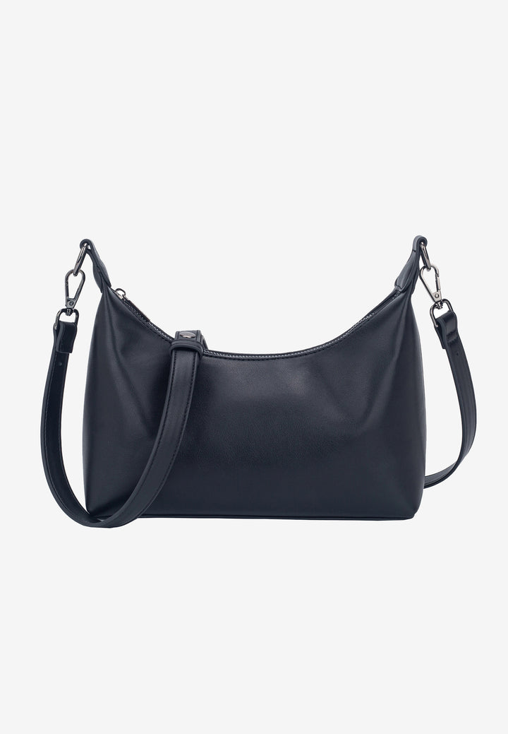 HVISK POLLY SOFT STRUCTURE Shoulder Bag 009 Black