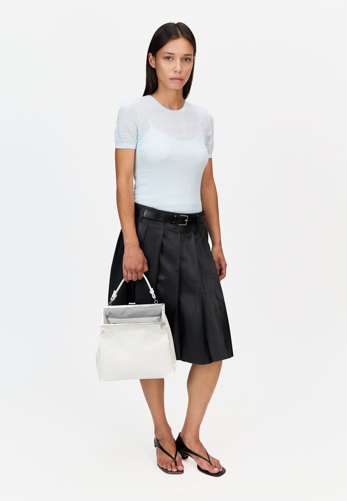 HVISK POLLY STROKE Handbag 027 White