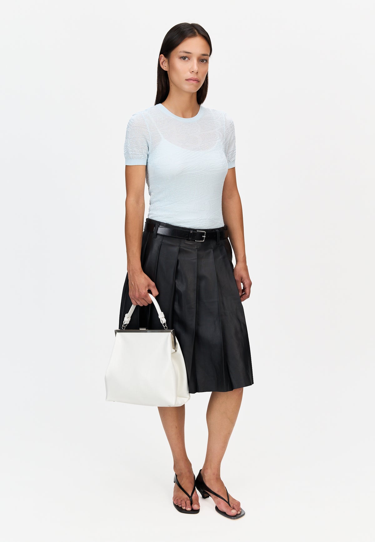 HVISK POLLY STROKE Handbag 027 White
