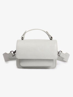 HVISK RENEI GLOSSY STRUCTURE Crossbody 477 Grey Aura