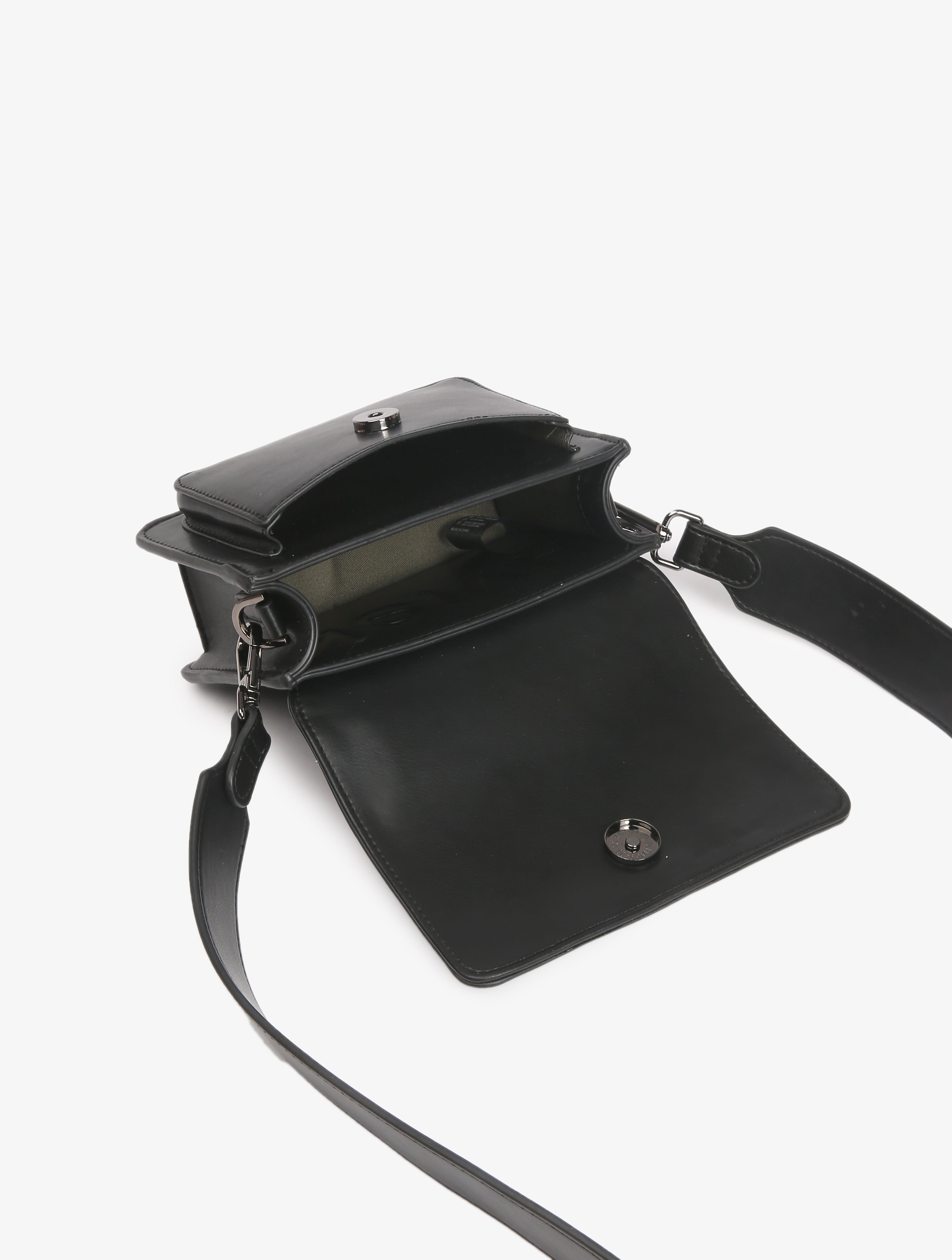 HVISK RENEI SOFT STRUCTURE Crossbody 009 Black