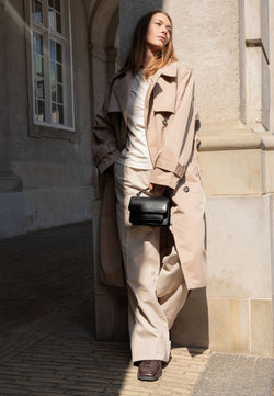 HVISK RENEI SOFT STRUCTURE Crossbody 009 Black