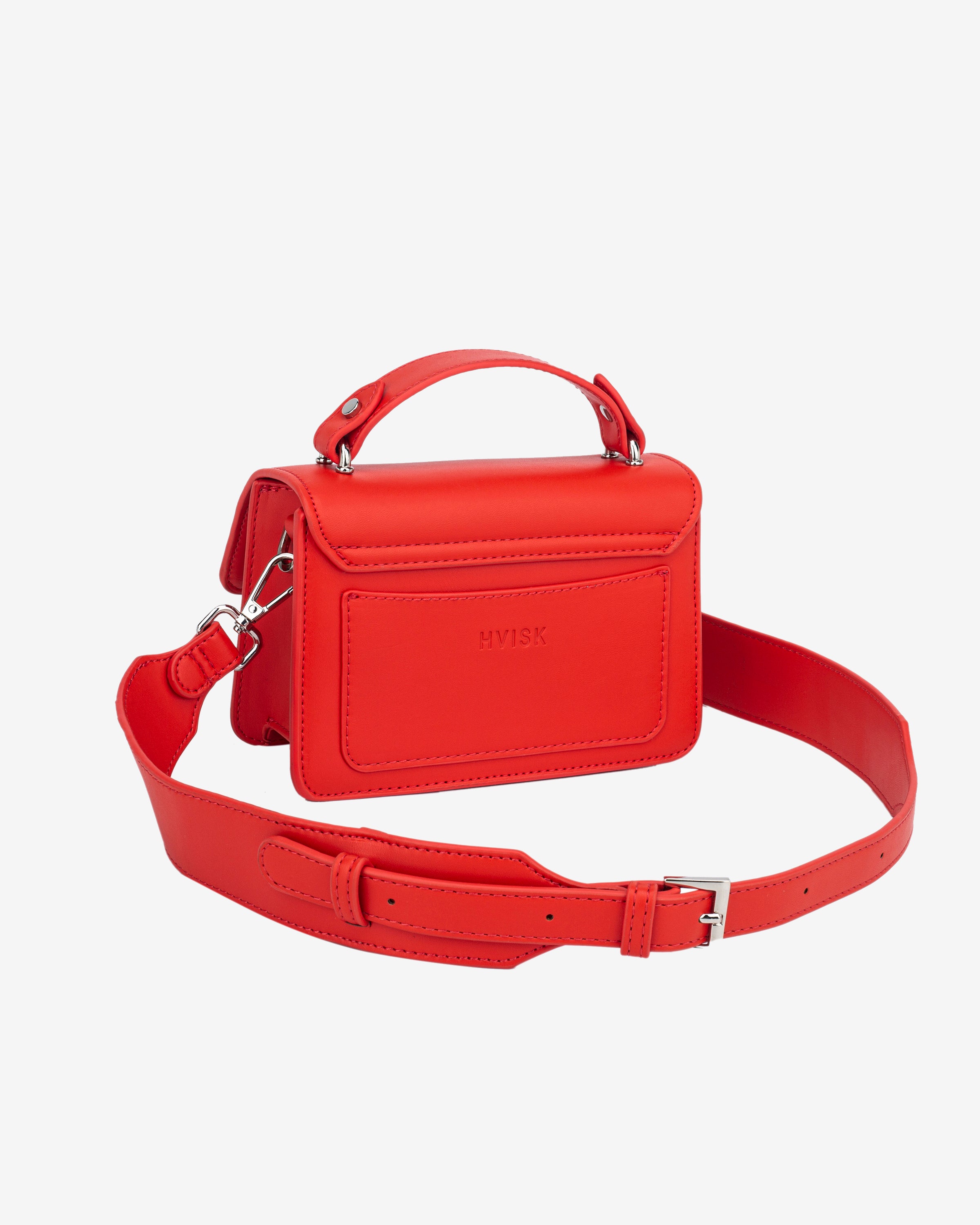 HVISK RENEI SOFT STRUCTURE Crossbody 465 Red Coral