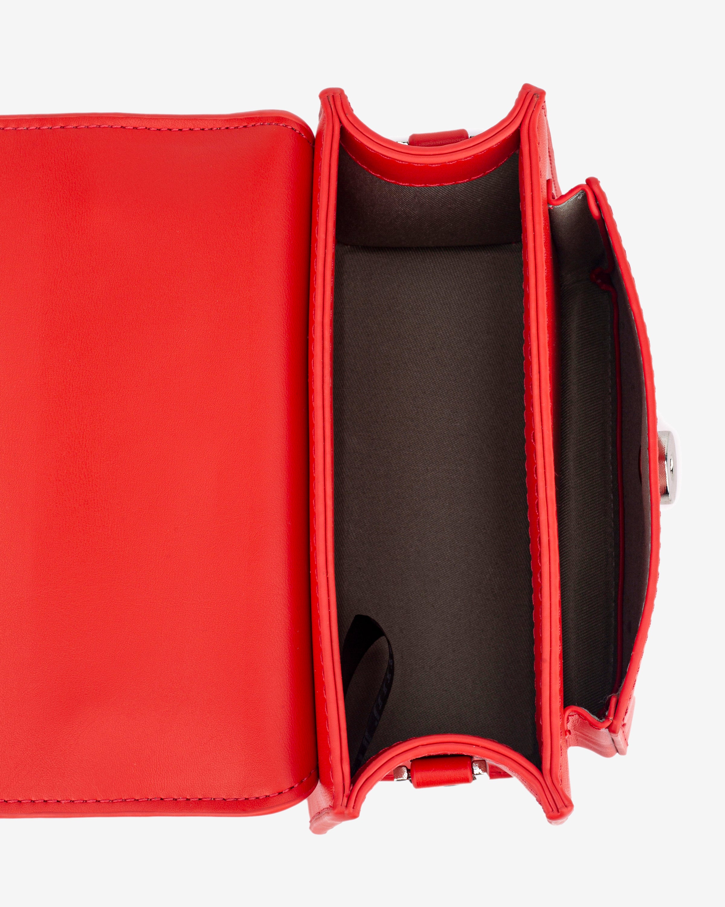 HVISK RENEI SOFT STRUCTURE Crossbody 465 Red Coral