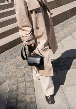 HVISK RENEI TRACE Crossbody 009 Black