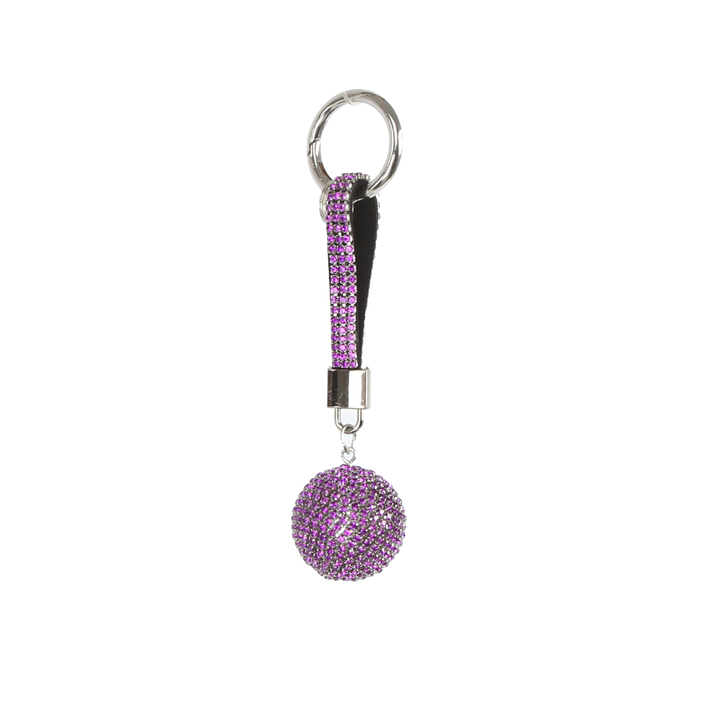 HVISK RHINESTONE DISCO BALL CHARM Charm 482 Eclectic Purple