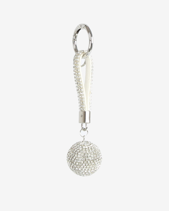 HVISK RHINESTONE DISCO BALL CHARM Charm 488 Clear Silver