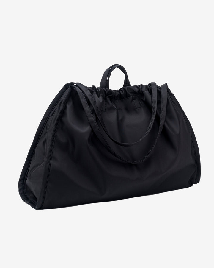 HVISK SAGE BIG MATTE TWILL Tote Bag 009 Black