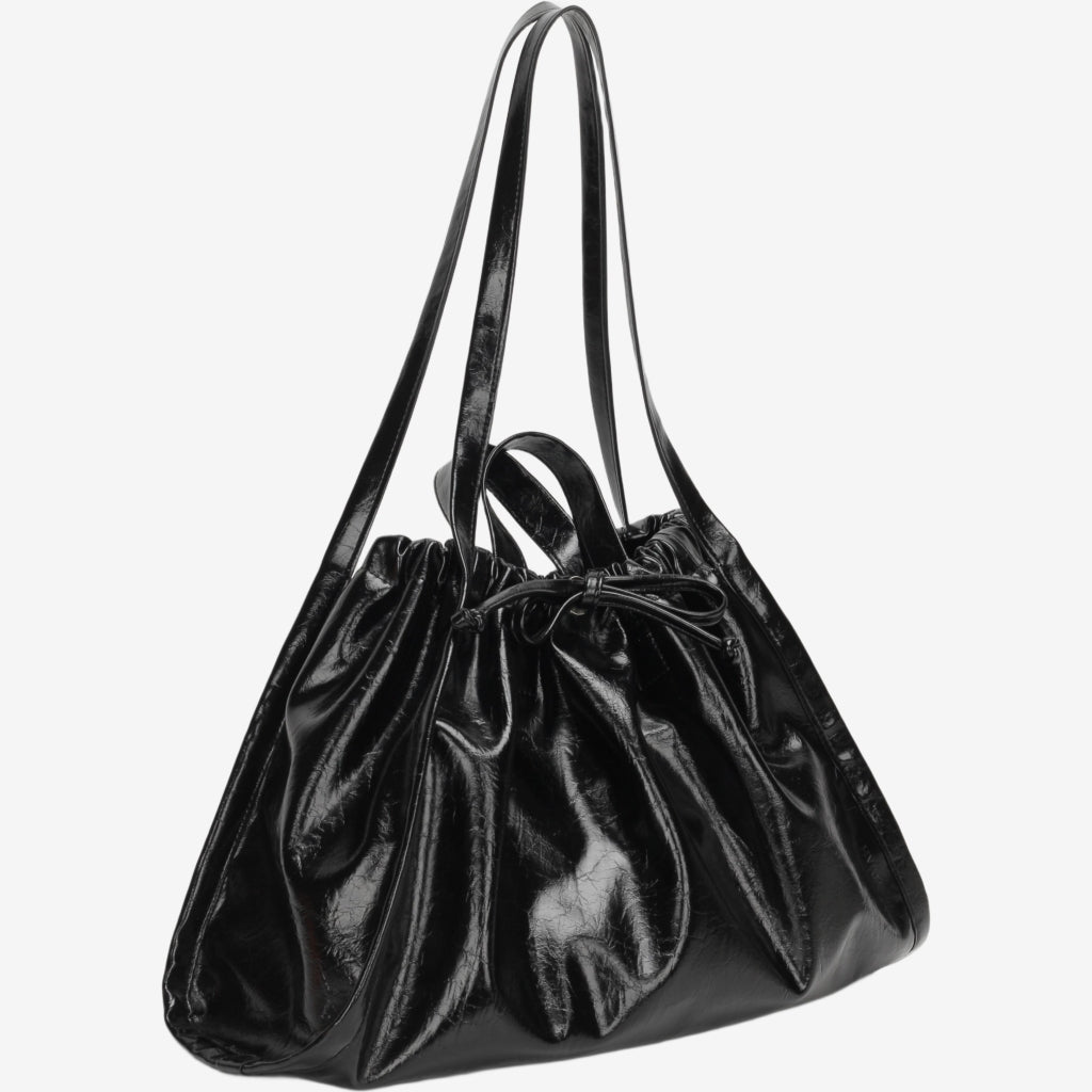HVISK SAGE LACQUER Shopper 009 Black