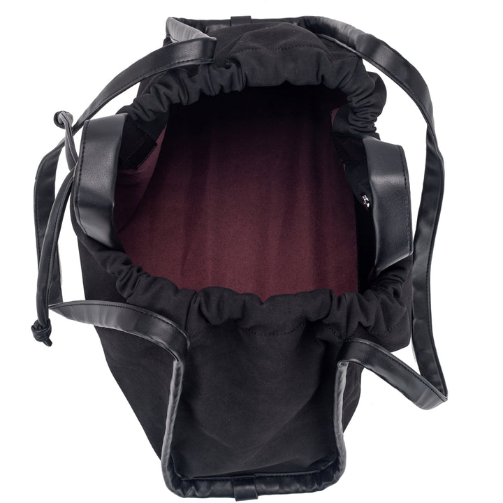 HVISK SAGE MEDIUM BRUSH STRUCTURE Handle Bag 009 Black