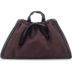HVISK SAGE MEDIUM BRUSH STRUCTURE MIX Tote Bag 514 Umber Brown / Black