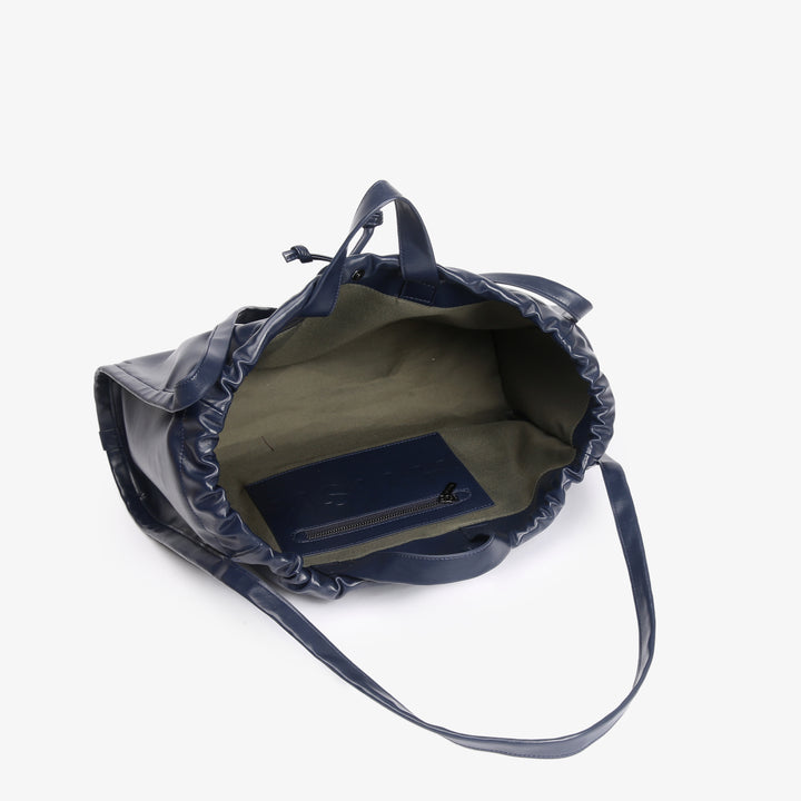 HVISK SAGE MEDIUM GLOSSY STRUCTURE Tote Bag 480 Eclipse Blue