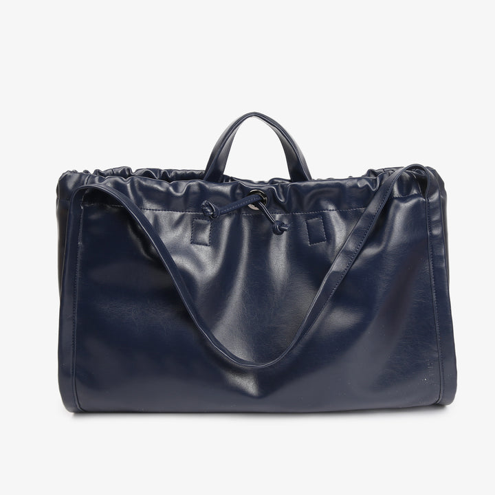 HVISK SAGE MEDIUM GLOSSY STRUCTURE Tote Bag 480 Eclipse Blue