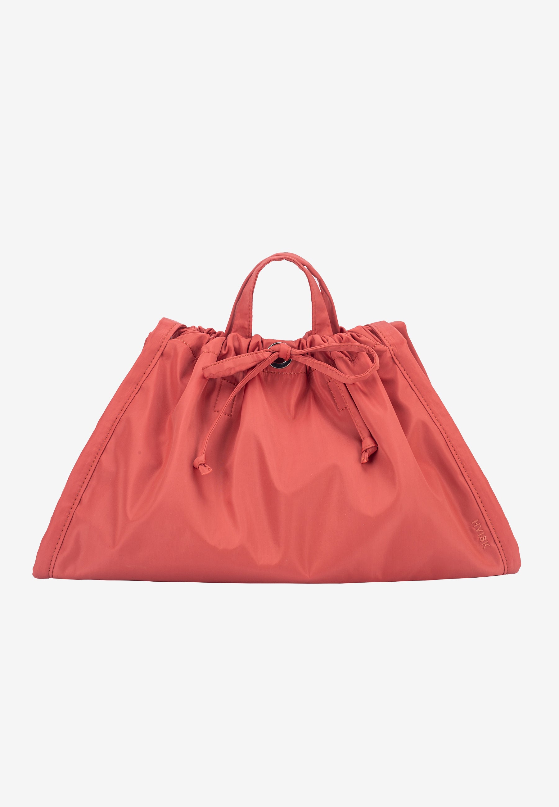 HVISK SAGE MEDIUM MATTE TWILL Handle Bag 483 Blush Coral