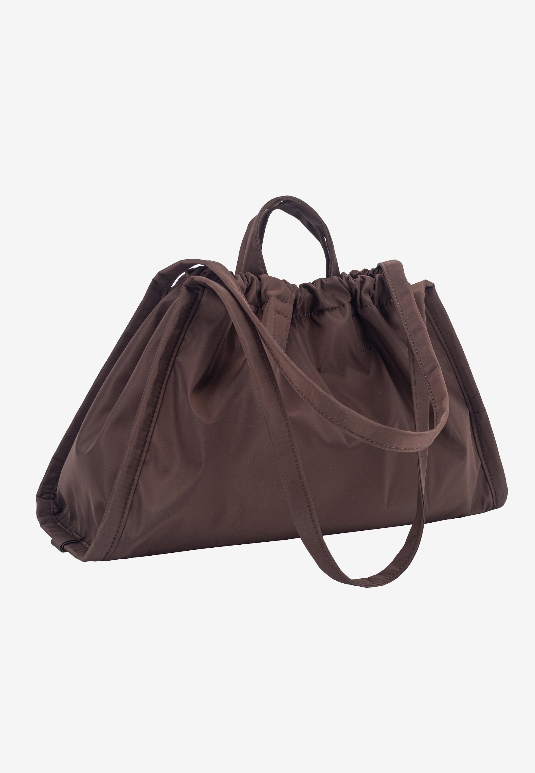 HVISK SAGE MEDIUM MATTE TWILL Handle Bag 485 Espresso