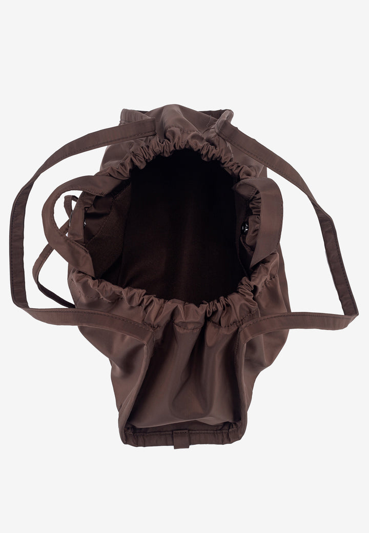 HVISK SAGE MEDIUM MATTE TWILL Handle Bag 485 Espresso