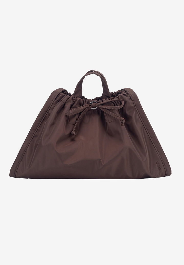 HVISK SAGE MEDIUM MATTE TWILL Handle Bag 485 Espresso