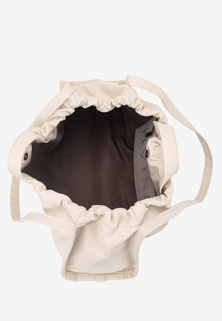 HVISK SAGE MEDIUM TEXTURED TWILL Handle Bag 504 Wax Paper