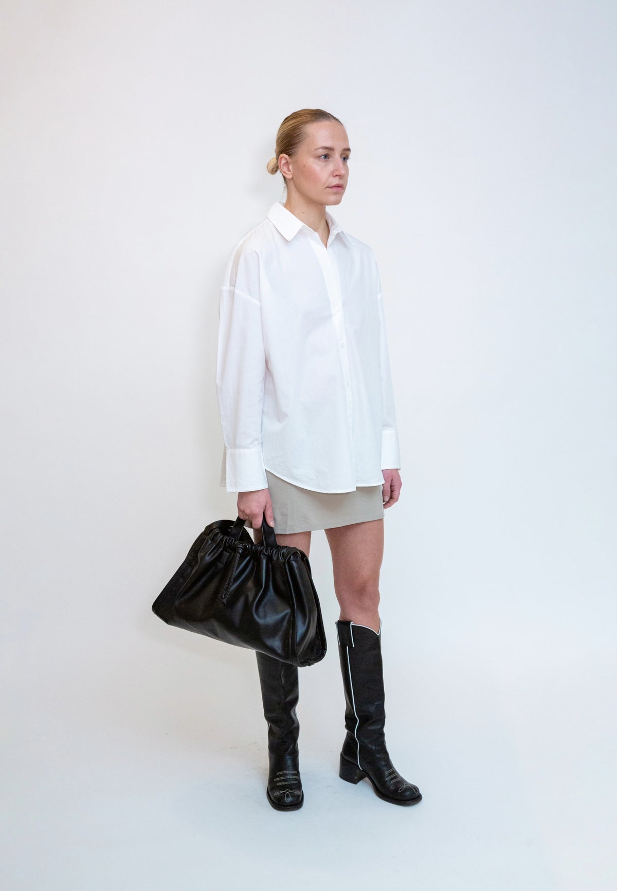 HVISK SAGE SOFT Shopper 009 Black