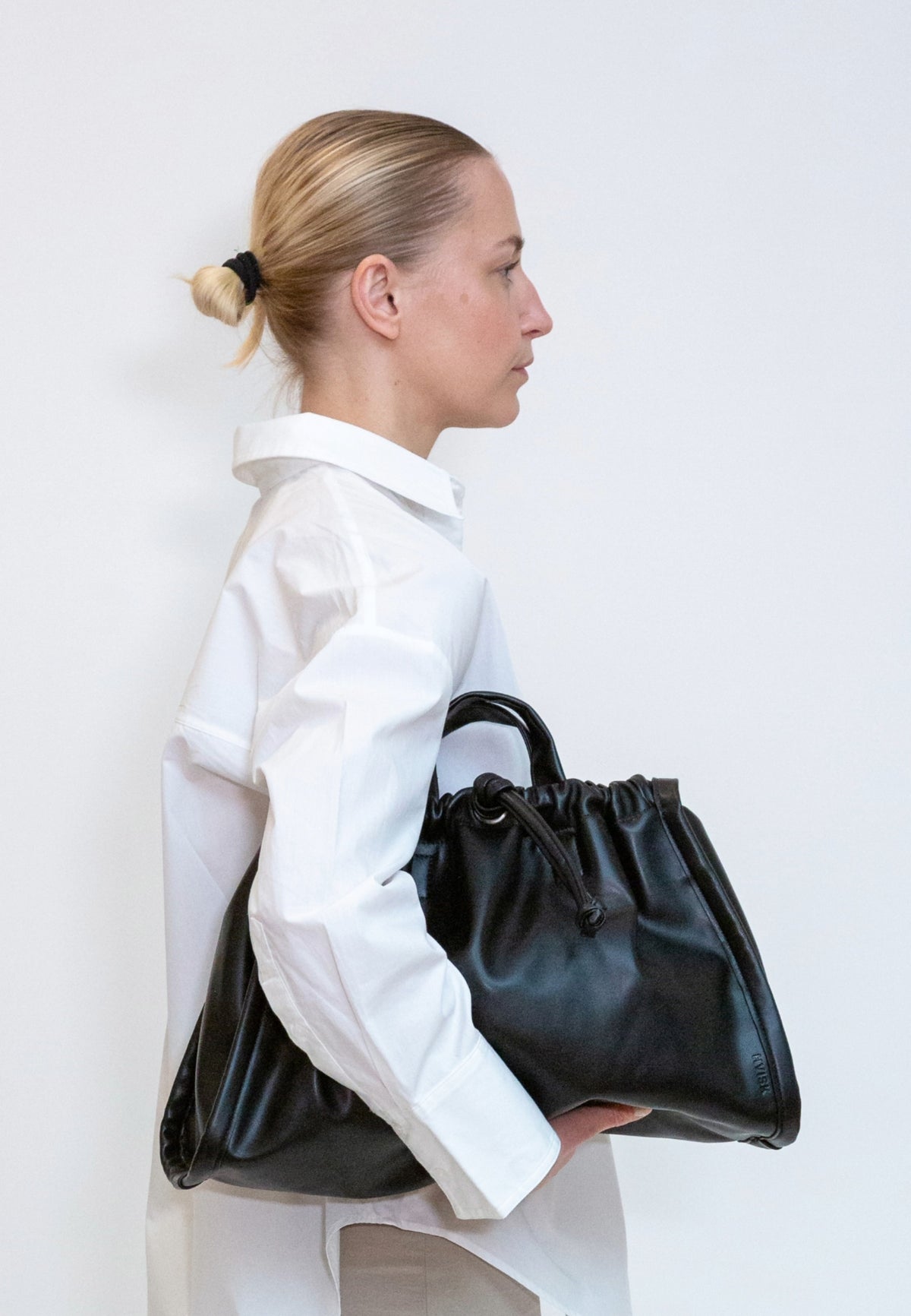 HVISK SAGE SOFT Shopper 009 Black