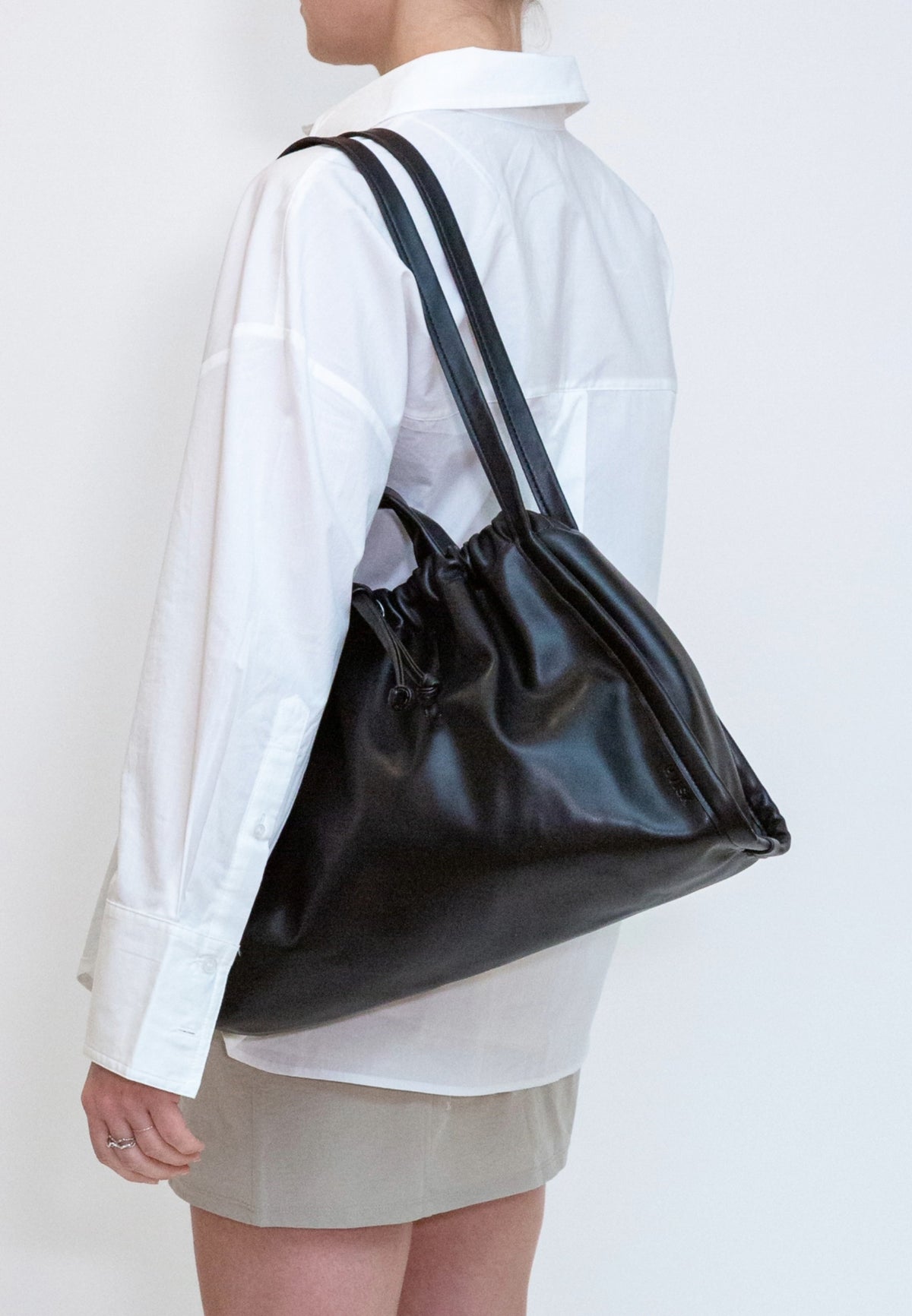 HVISK SAGE SOFT Shopper 009 Black